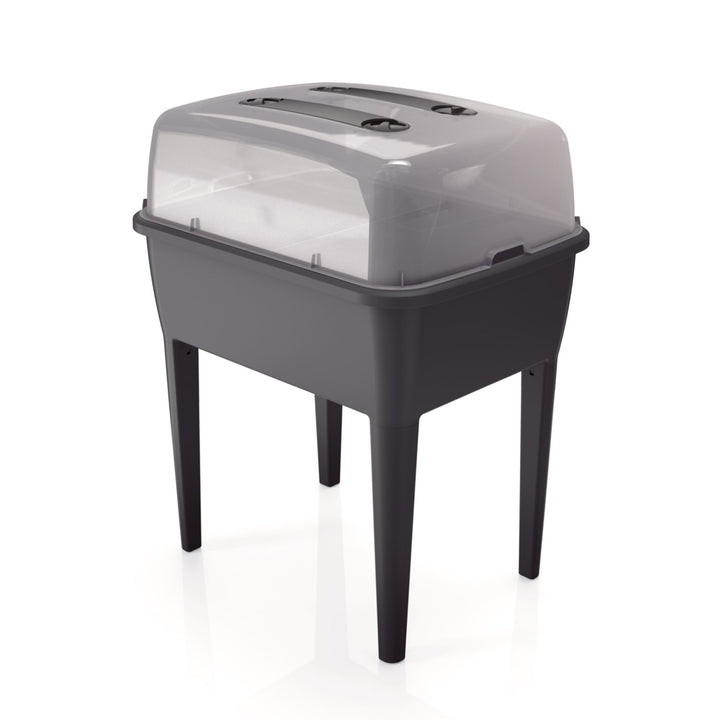 Prosperplast DREP770W-S433 Greenhouse Respana Planter Set DREP770W anthracite