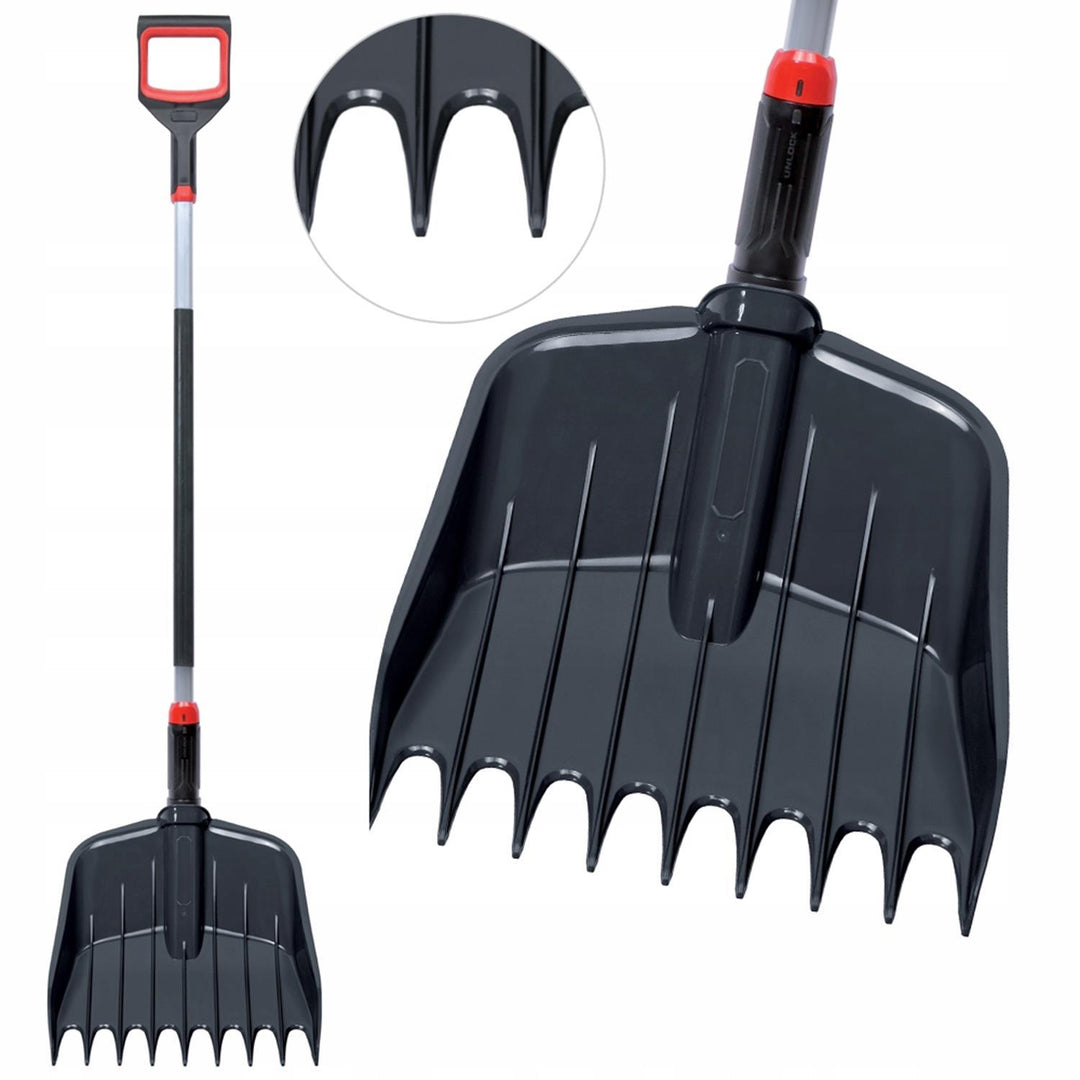 Rake Loader ILG2 Rake Shovel for Hay, Grass, Leaves - Multifunctional Garden Tool