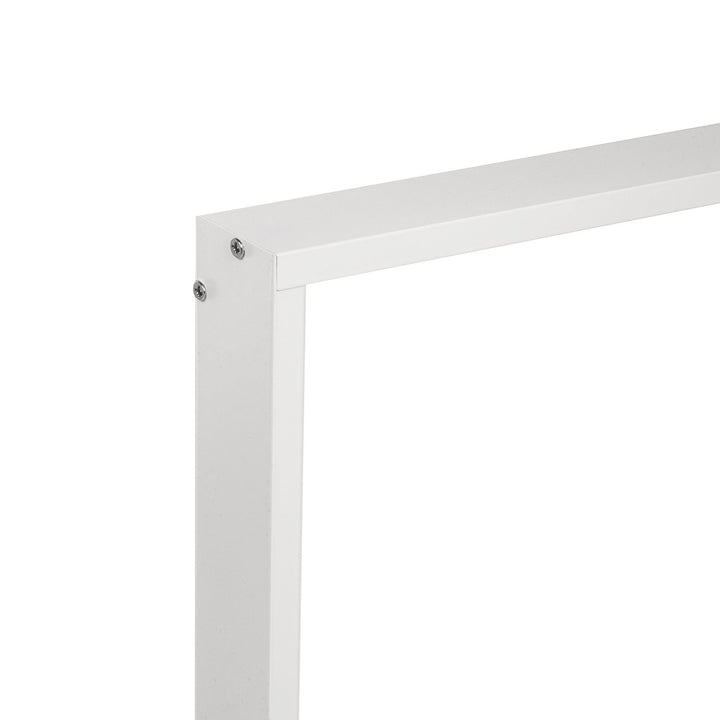 Maclean Energy MCE543 Aluminum surface frame for 595x595mm LED ceiling panels, height 5cm