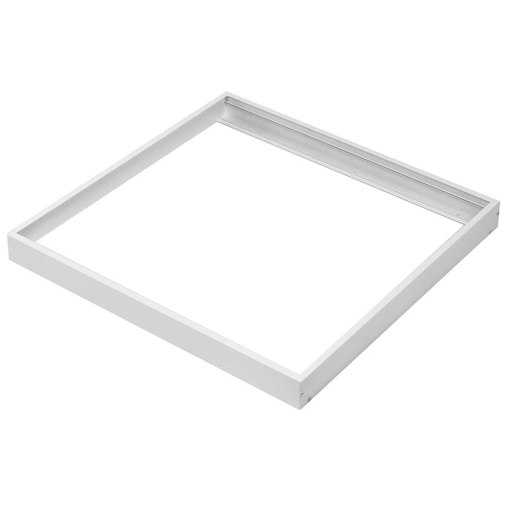 Maclean Energy MCE543 Aluminum surface frame for 595x595mm LED ceiling panels, height 5cm