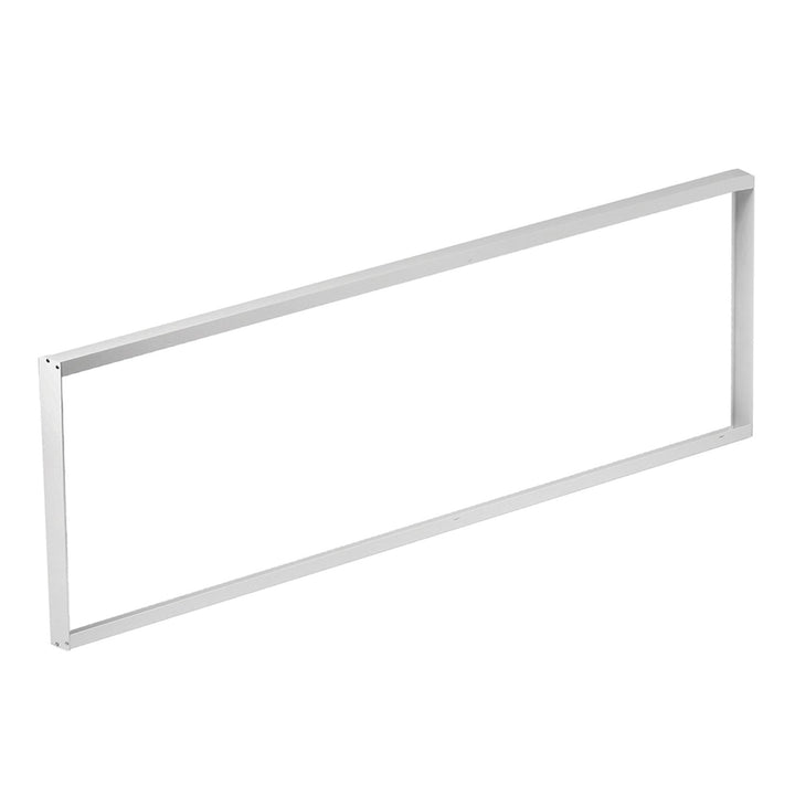 Maclean Energy MCE542 Aluminum surface frame for 1195x295mm LED ceiling panels, height 5cm