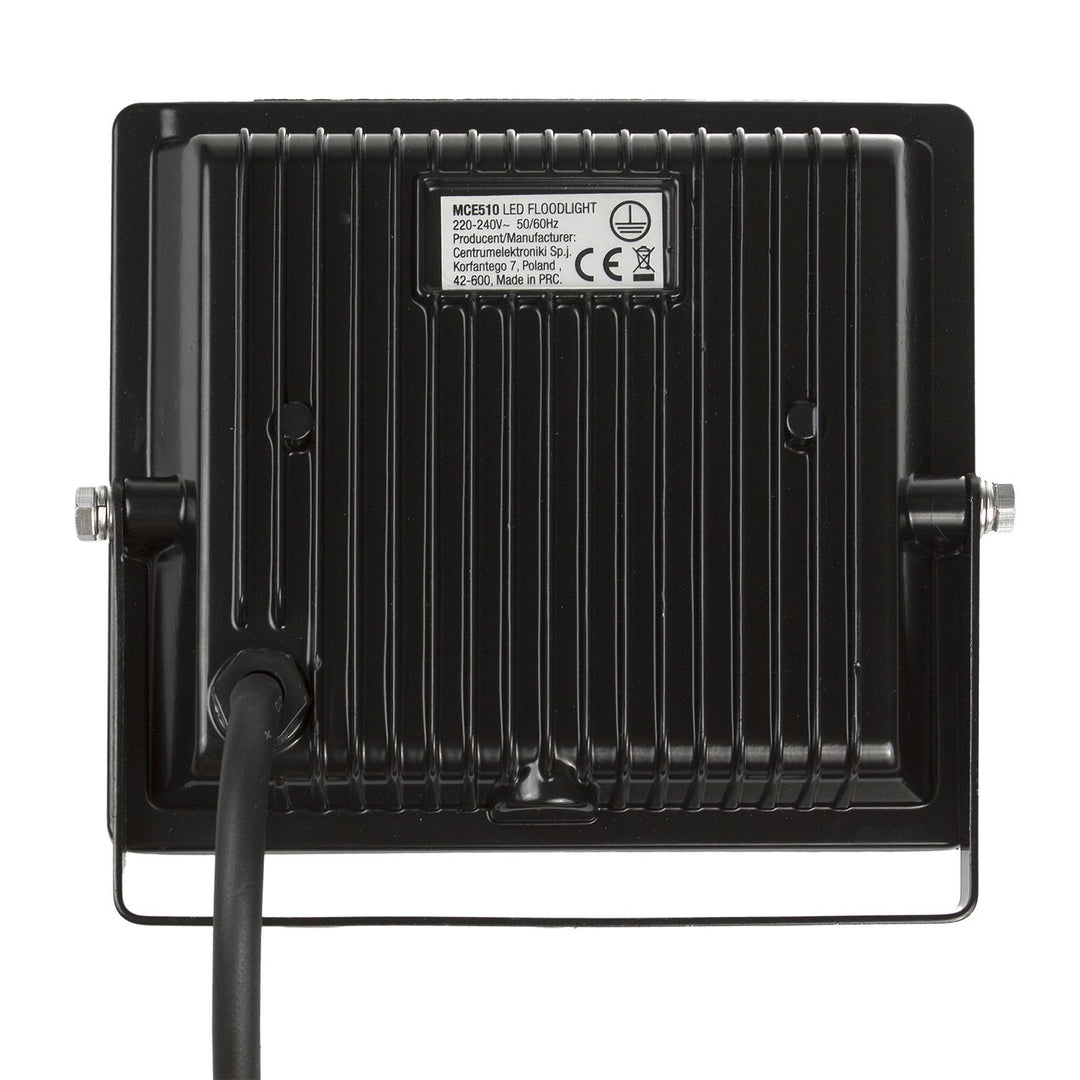 Maclean Energy MCE510 CW stiúir caol 10W Tuilte, 800lm Fuar Bán (6000K), IP65, PREMIUM