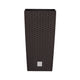 Flowerpot with a contribution Rato Square DRTS325-440U - umber color