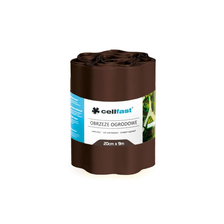 Garden edge 20cm x 9m Cellfast brown