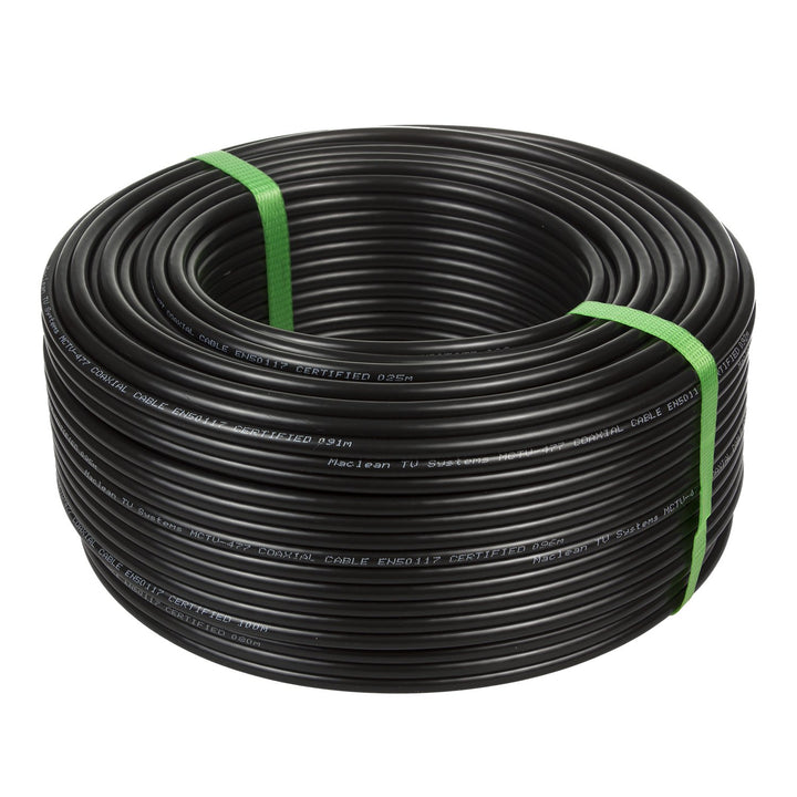 Maclean MCTV-477 Coaxial Gel Cable RG6 100M 1.0CU + 4.6FPE + AL / P + 96*0.12AL + 6.8PE