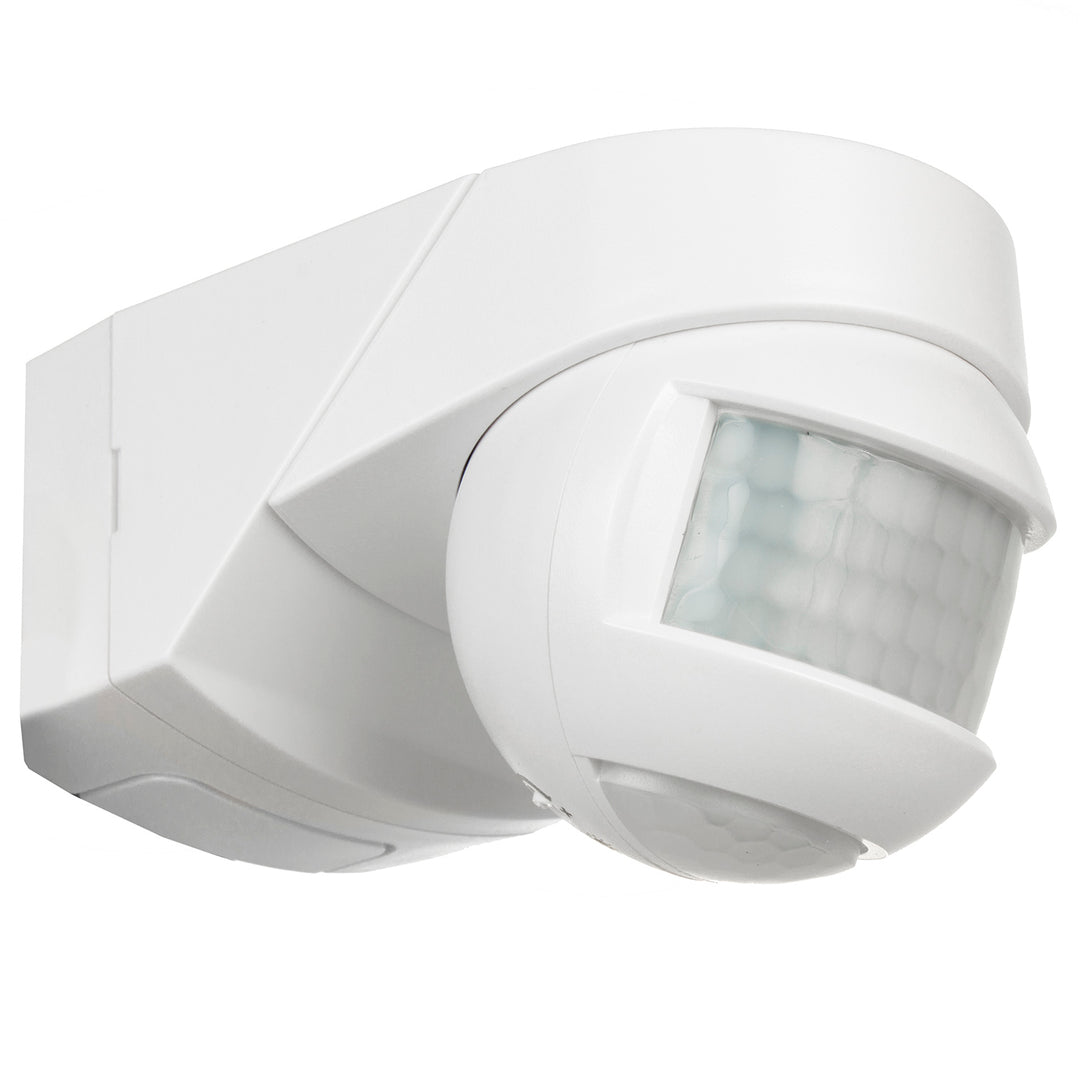 Maclean MCE295 Maclean MCE295 Dusk-to-Dawn Motion Sensor 180° Wall-Mounted Ceiling-Mounted  180° + 360°  2000W White