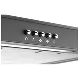60cm Ultra thin under-cup hood Concept OPP1260BC black