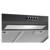 60cm Ultra thin under-cup hood Concept OPP1260BC black