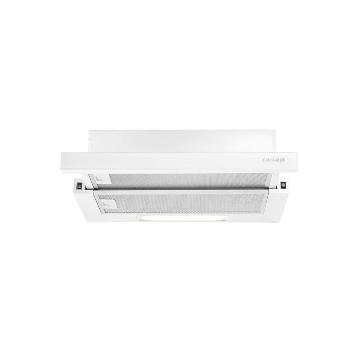 60cm Concept OPV3560WH pull-out hood - white