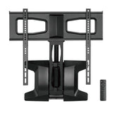 Maclean MC-891 Electric TV Wall Mount Bracket Remote 37''-70" VESA 35kg Over Fireplace Pull Down TV Holder EU plug
