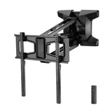 Maclean MC-891 Electric TV Wall Mount Bracket Remote 37''-70" VESA 35kg Over Fireplace Pull Down TV Holder EU plug