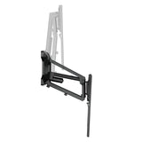 Maclean MC-891 Electric TV Wall Mount Bracket Remote 37''-70" VESA 35kg Over Fireplace Pull Down TV Holder EU plug