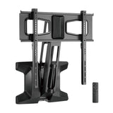 Maclean MC-891 Electric TV Wall Mount Bracket Remote 37''-70" VESA 35kg Over Fireplace Pull Down TV Holder EU plug
