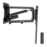 Maclean MC-891 Electric TV Wall Mount Bracket Remote 37''-70" VESA 35kg Over Fireplace Pull Down TV Holder EU plug