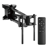 Maclean MC-891 Electric TV Wall Mount Bracket Remote 37''-70" VESA 35kg Over Fireplace Pull Down TV Holder EU plug
