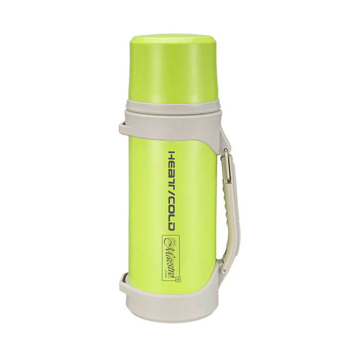 Maestro MR1631 stainless steel thermos with a foldable handle