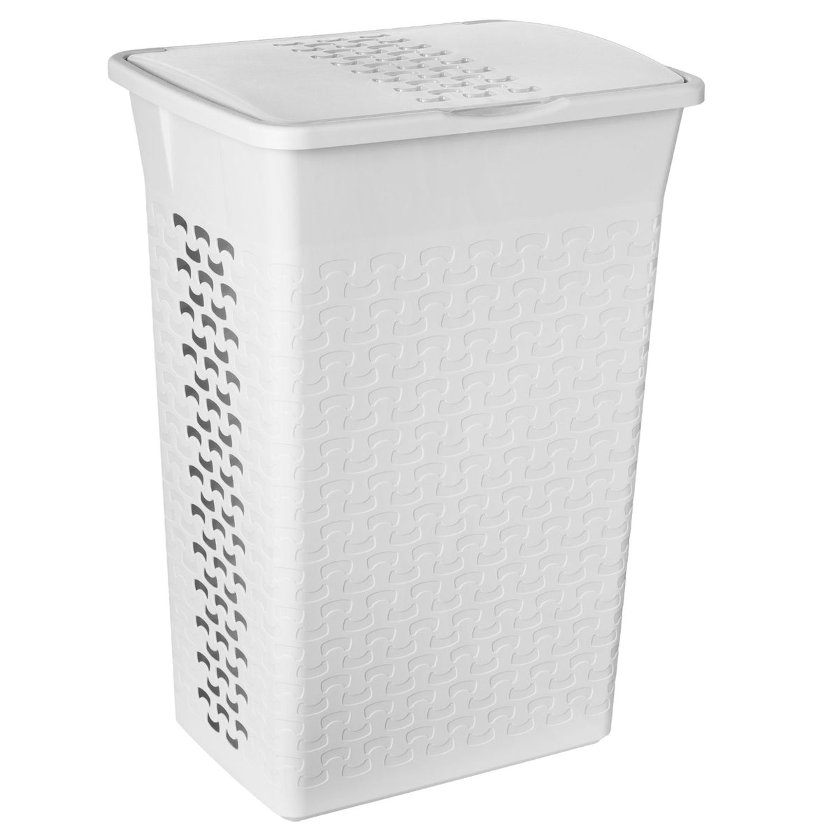 BranQ Cotton 55L rectangular laundry basket - white – Euroelectronics UK