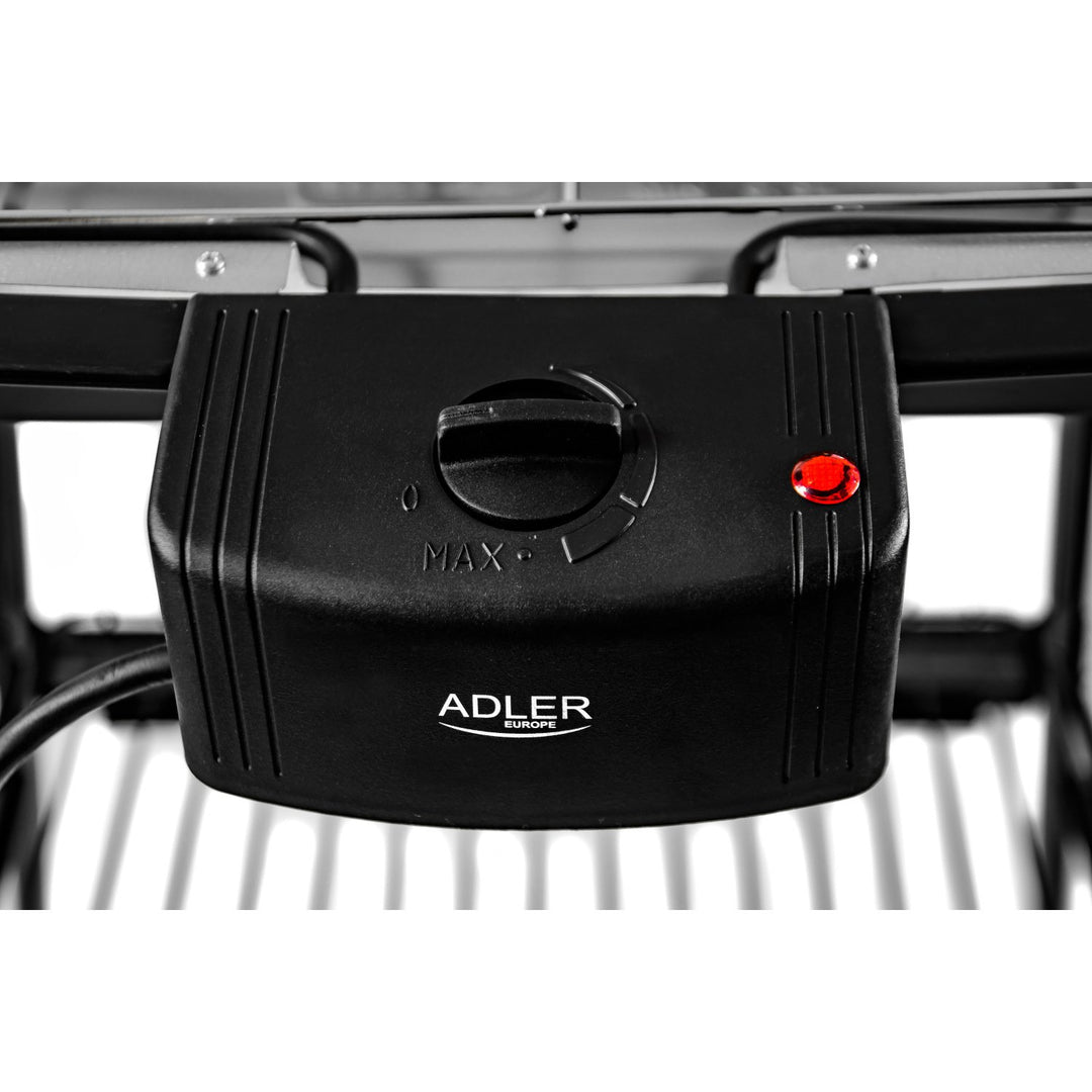 Adler AD 6602 2in1 BBQ Leictreach &amp; Grill Tábla 2400W le Seastán Gairdín