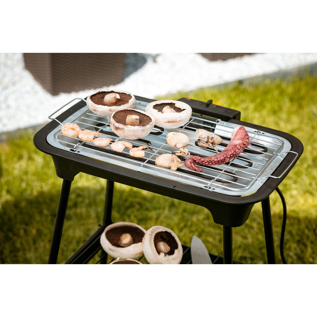 Adler AD 6602 2in1 Electric BBQ & Table Grill 2400W with Garden Stand