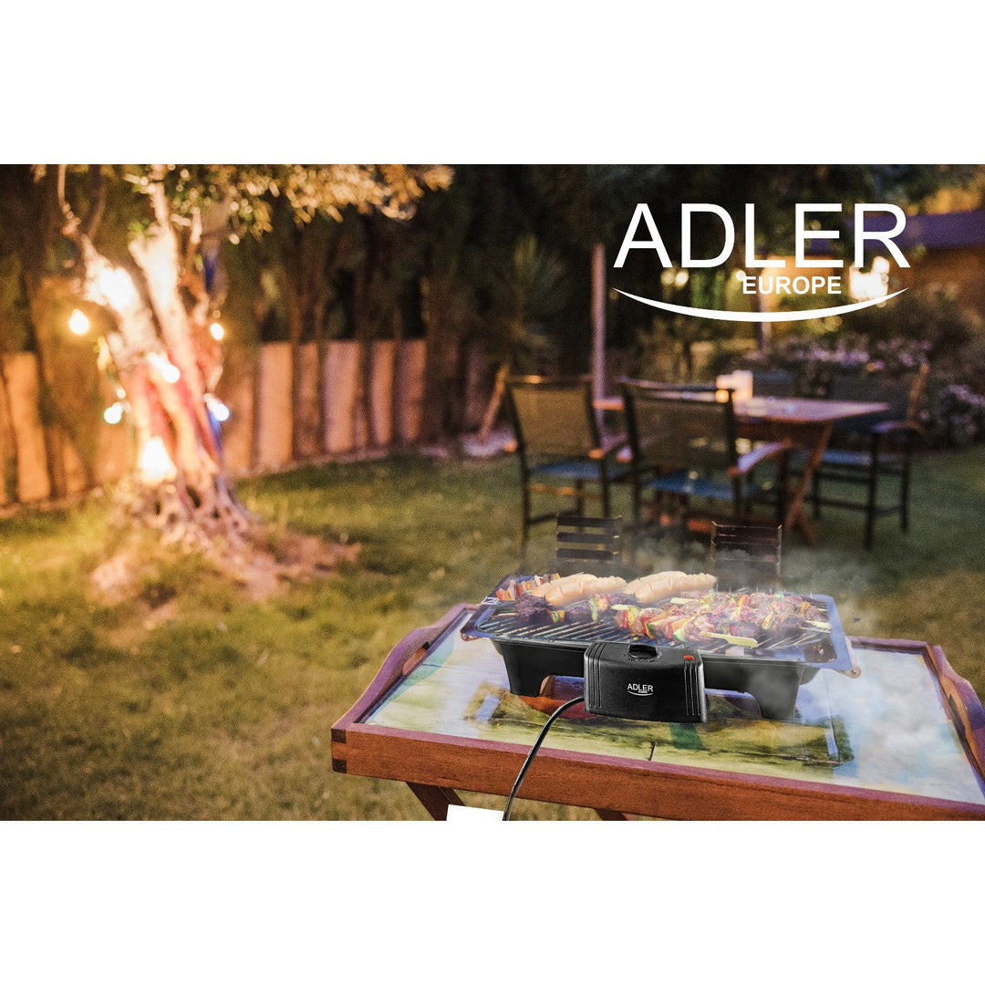 Adler AD 6602 2in1 Electric BBQ & Table Grill 2400W with Garden Stand