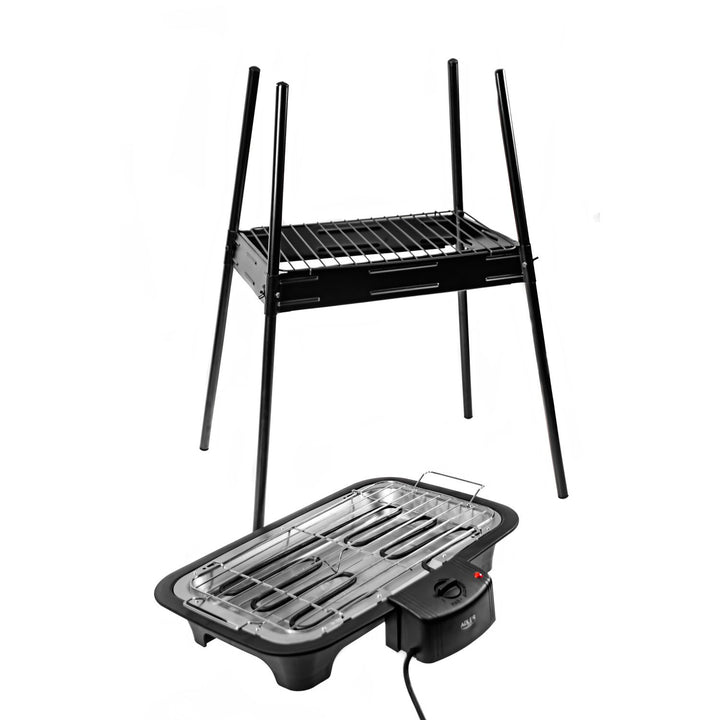 Adler AD 6602 2in1 Electric BBQ & Table Grill 2400W with Garden Stand