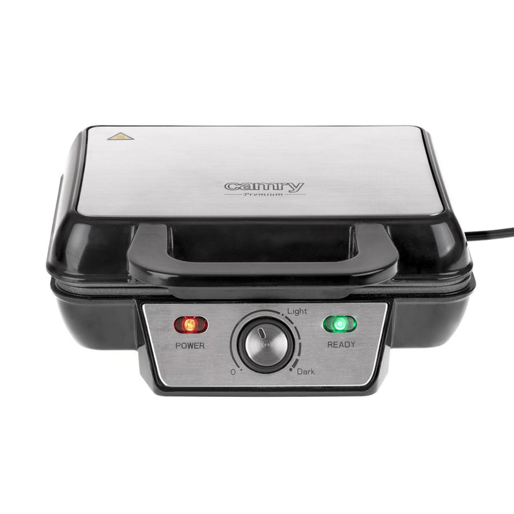 Camry CR 3046 1600W XXL Waffle Maker Double Thermostat Indicator Light Non-Stick