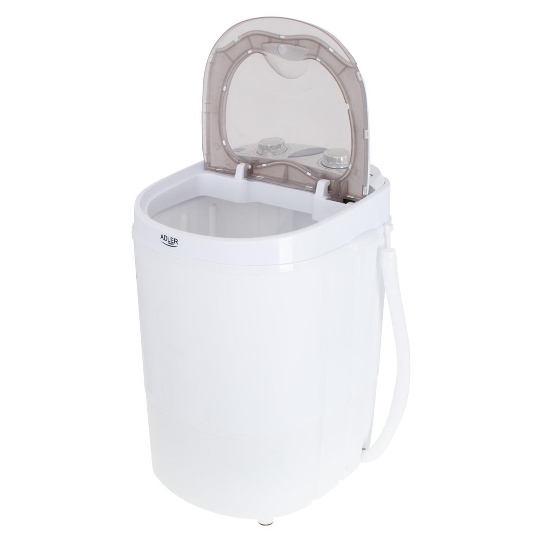 Adler AD 8055 Portable Washing Machine Tourist Laundry Camping Caravan Spinning Spin 3kg 400W