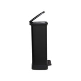CURVER DECO BIN 50L Black Pedal Bin with Removable Compartment Elegant Modern Design No Prints