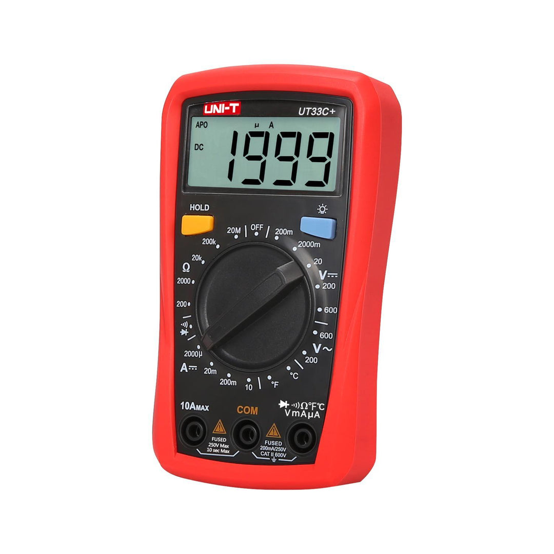 Universal Uni-T UT33C meter + temperature measurement