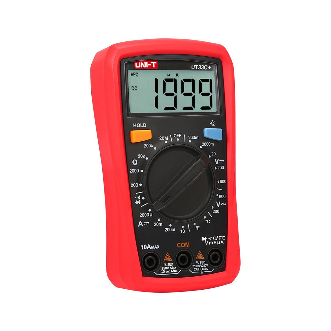 Universal Uni-T UT33C meter + temperature measurement