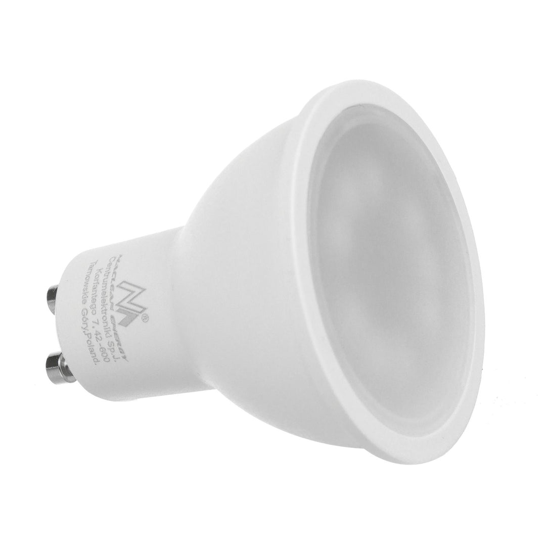 Maclean Energy MCE435 bolgán faoi stiúir GU10 5W WW te bán 3000K, 220-240V ~, 50 / 60Hz, 400 lumens