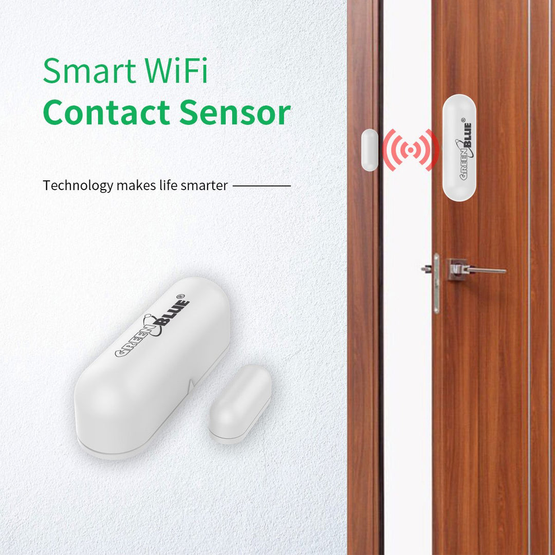 GreenBlue GB715 Smart WiFi Contact Sensor with notification when opening and closing