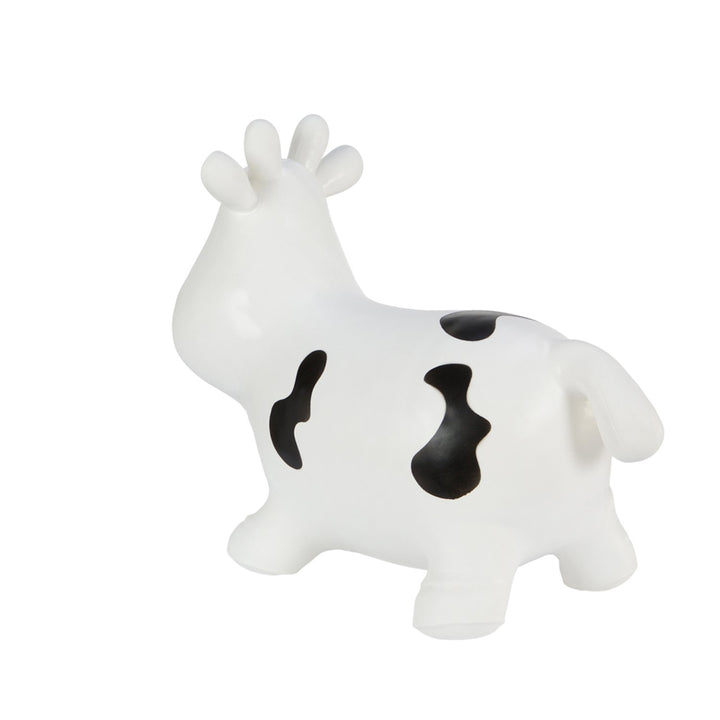 Hoppimals rubber jumper white cow - huge and unique fun from jumping