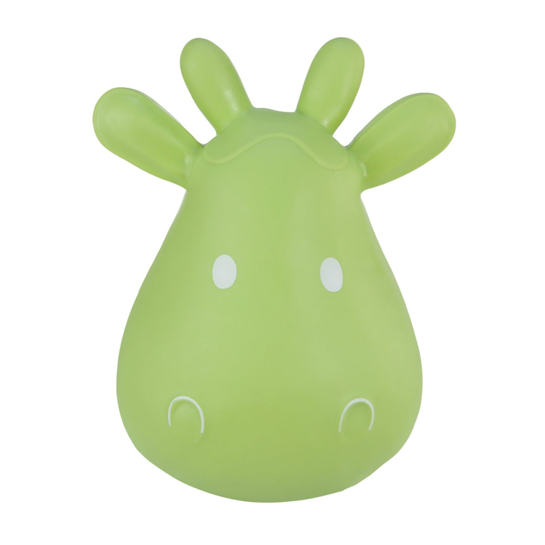 Hoppimals Green Cow Rubber Jumping Space Hopper Jumper Toy with Pump