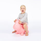 Hoppimals rubber jumper pink cow - a huge and unique fun from jumping