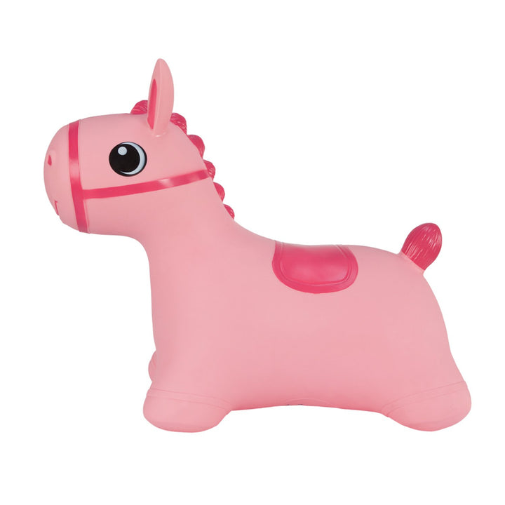 Hoppimals rubber jumper pink horse - a huge and unique fun from jumping