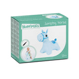 Hoppimals rubber jumper blue horse - a huge and unique fun from jumping