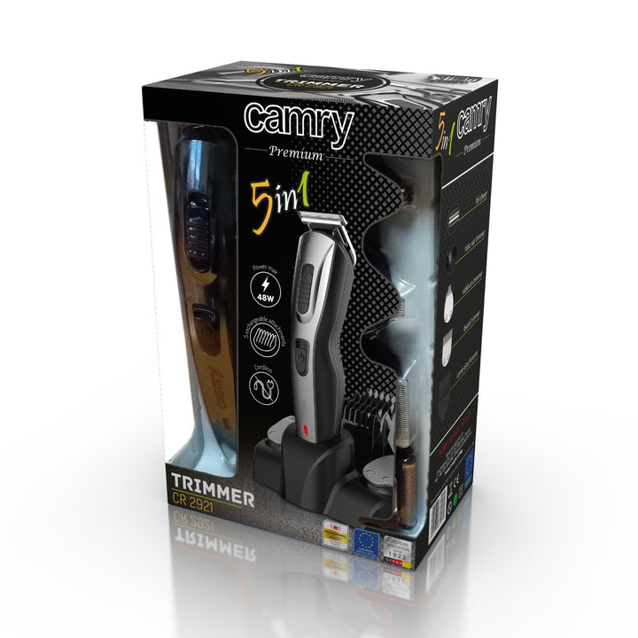 The Camry CR 2921 Mens Hair Clippers Trimmers Electric Shaver Beard Machine Charger Professional Ergonomic