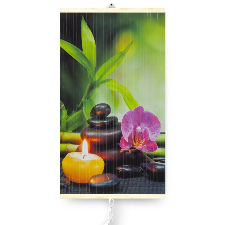 Infrared heater - flexible heating panel 430W TRIO pattern 3 harmony, dimensions 100x57cm with controller
