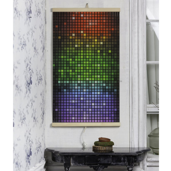 Infrared heater - flexible heating panel 430W TRIO pattern 4 mosaic, dimensions 100x57cm with controller