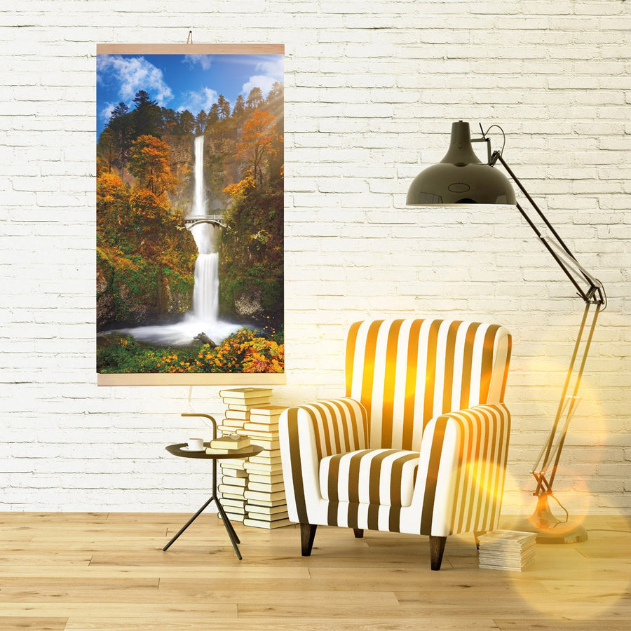 Infrared heater - flexible heating panel 430W TRIO pattern 15 waterfall, dimensions 100x57cm with controller