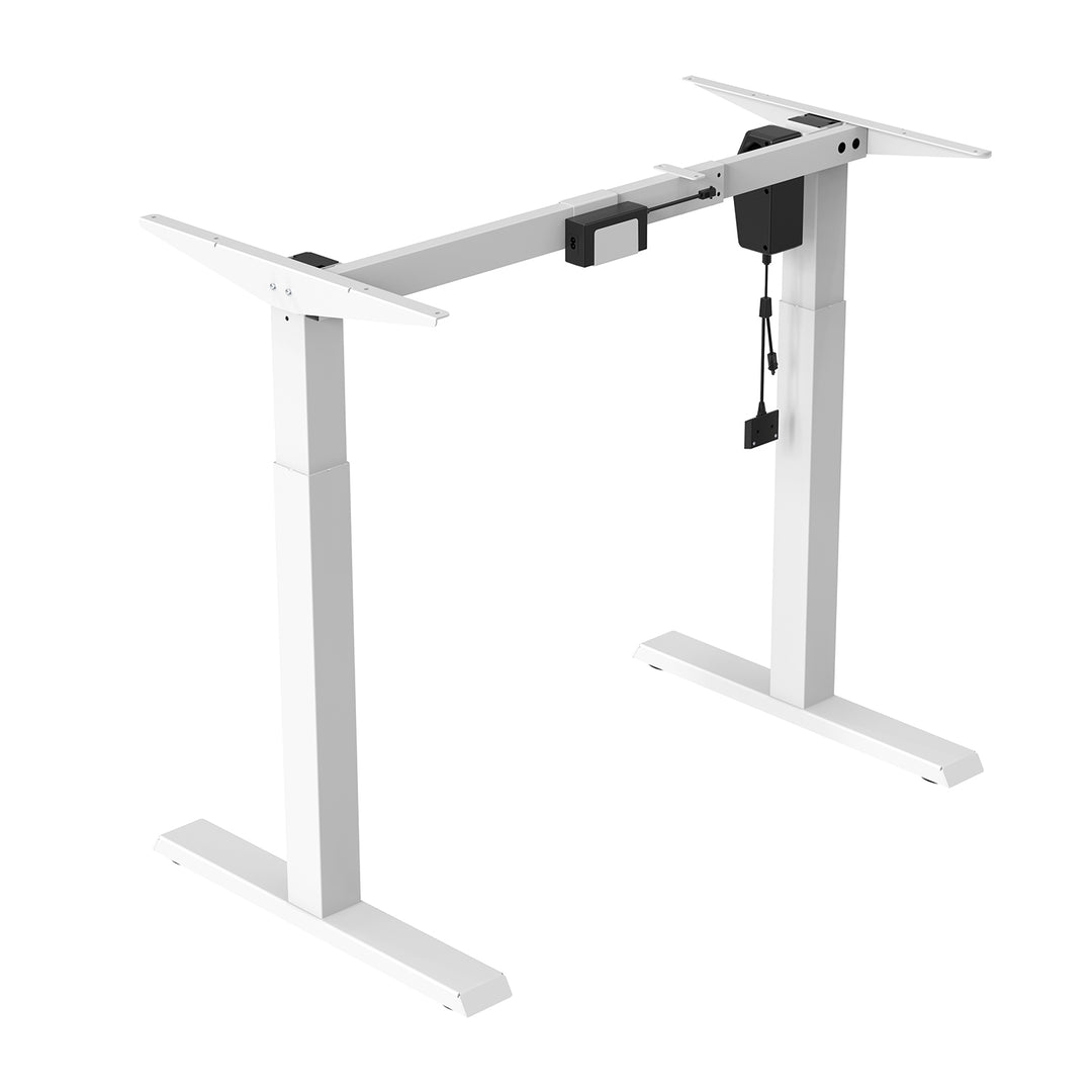 Ergo Office ER-403 Sit-stand Desk Table Frame Electric Height Adjustable Desk Office Table Without Table Top White