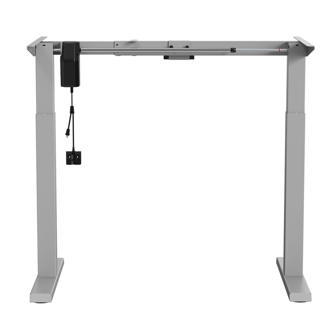 Ergo Office ER-403G Sit-stand Desk Table Frame Electric Height Adjustable Desk Office Table Without Table Top Gray