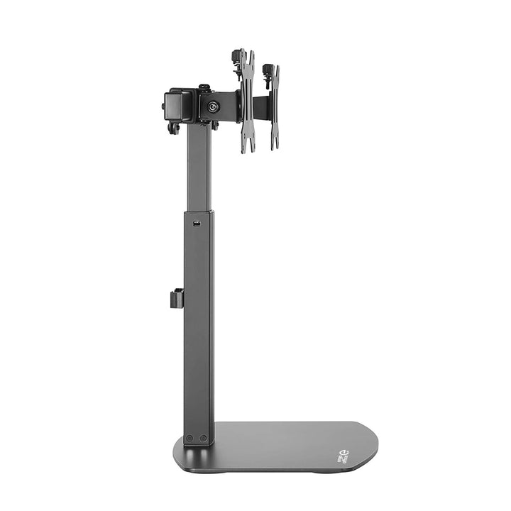 ERGOOFFICE ER-411 Universal 2 x Monitor Bracket Holder Free Standing for Two Monitors 17" - 27'' 2 x 6kg