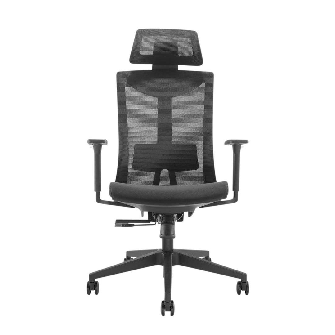 Oifig Ergo Cathaoirleach Eirgeanamaíochta Baile Oifige Rothaí Mogalra Adjustable Swivel Armrest Durable