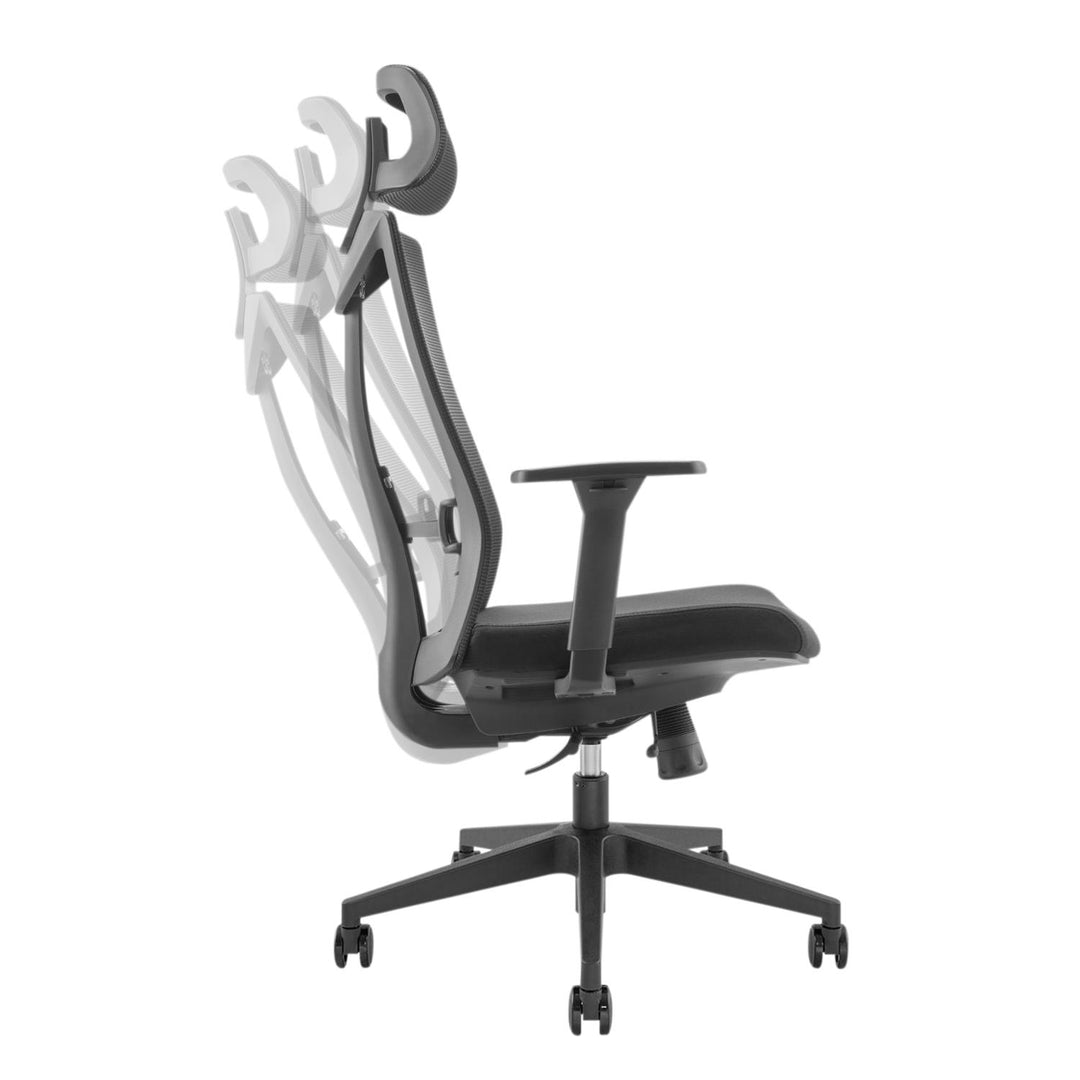 Oifig Ergo Cathaoirleach Eirgeanamaíochta Baile Oifige Rothaí Mogalra Adjustable Swivel Armrest Durable