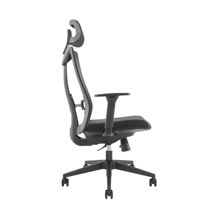 Oifig Ergo Cathaoirleach Eirgeanamaíochta Baile Oifige Rothaí Mogalra Adjustable Swivel Armrest Durable