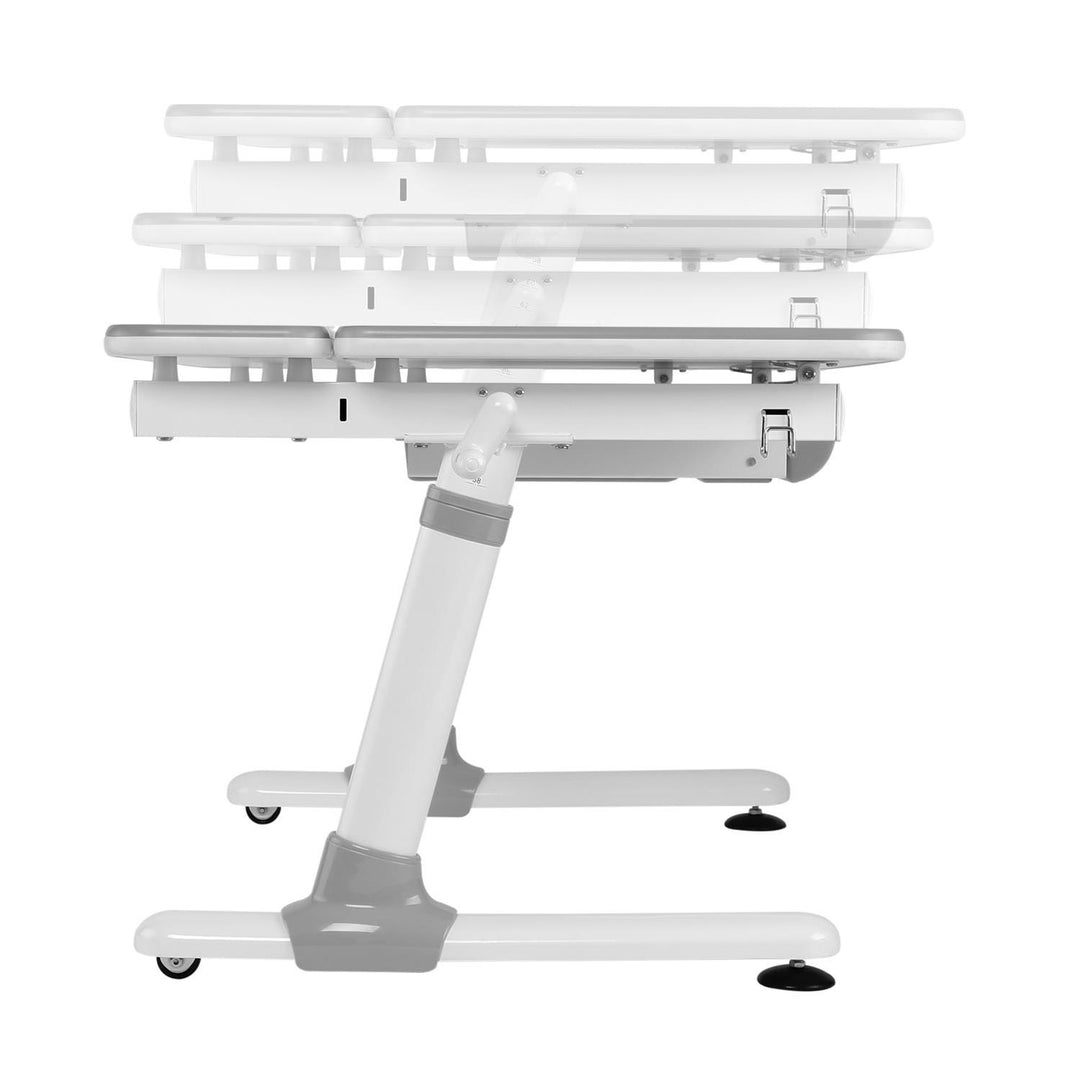 Ergo Office children ergonomic height adjustable desk, grey, max 100kg, ER-417 2cz