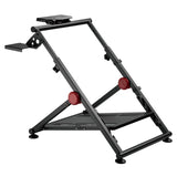 NanoRS RS155 Foldable Steel Gaming Steering Wheel Stand Pedals Holder Adjustable Non Slip