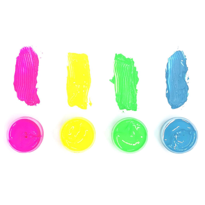 Slime Box - kinetic sand, polystyrene balls, fluo paint, glitters, neon foam and self-curing clay